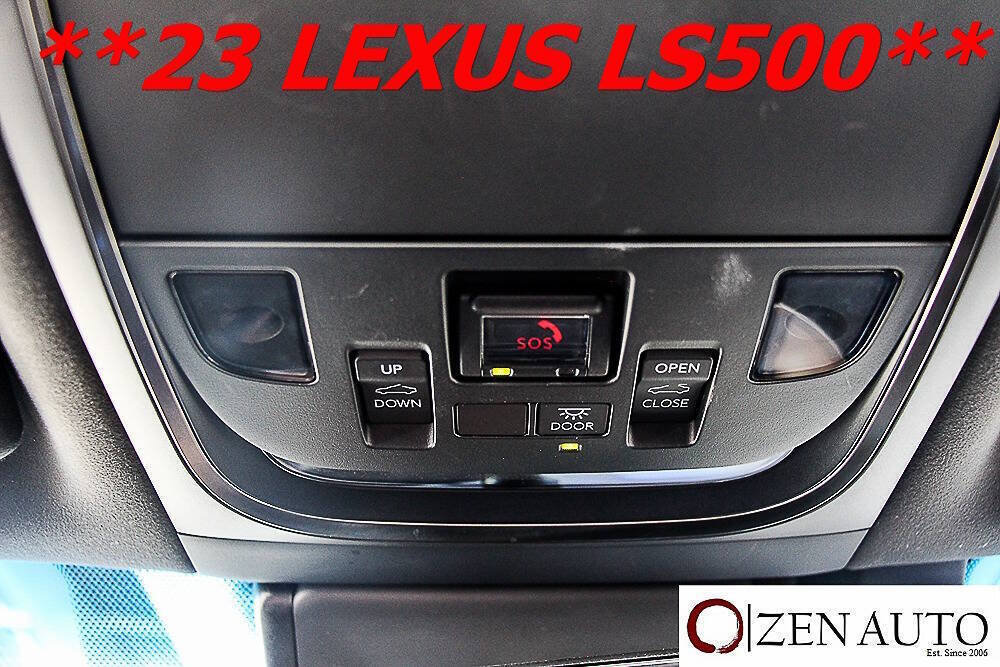 Used 2023 Lexus LS 500 w/ Accessory Package (Z1) RWD image 24