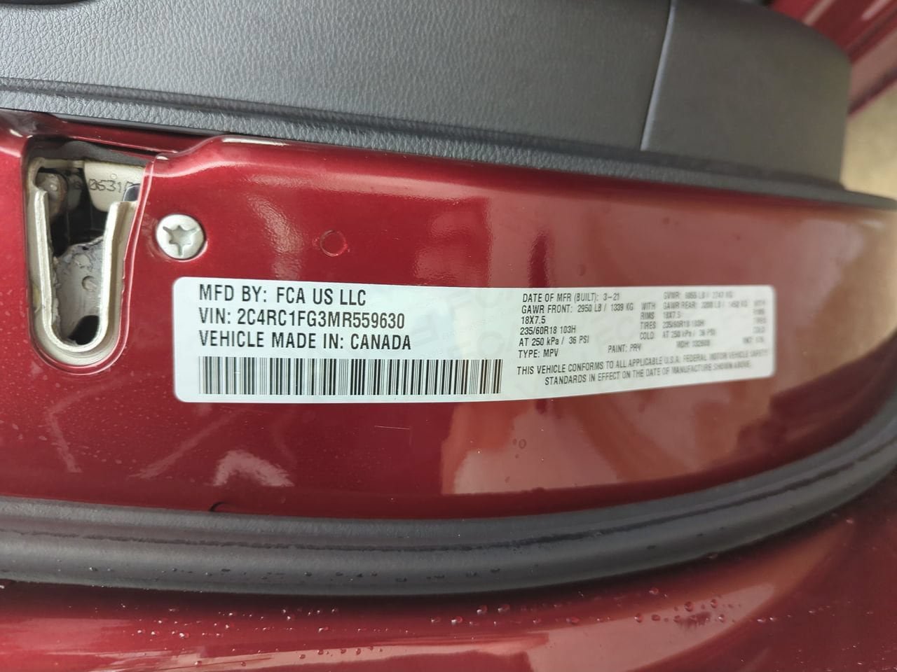 Used 2021 Chrysler Pacifica Touring w/ S Appearance Package FWD image 26