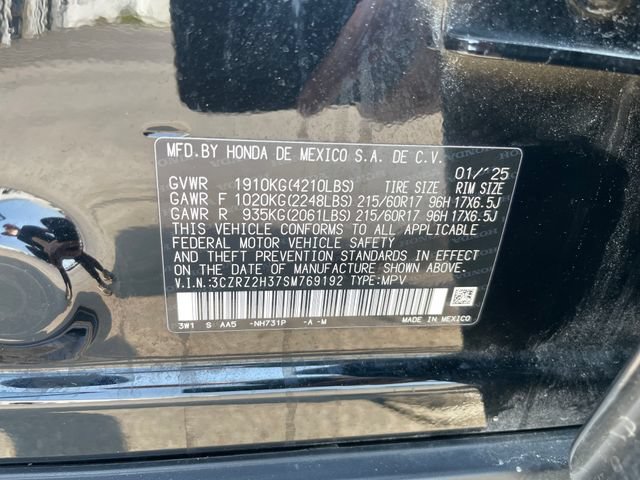 Used 2025 Honda HR-V LX image 26