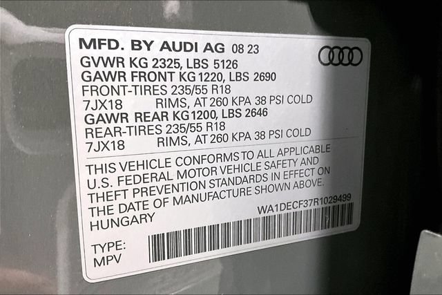 Used 2024 Audi Q3 2.0T Premium w/ Convenience Package AWD/4WD image 21