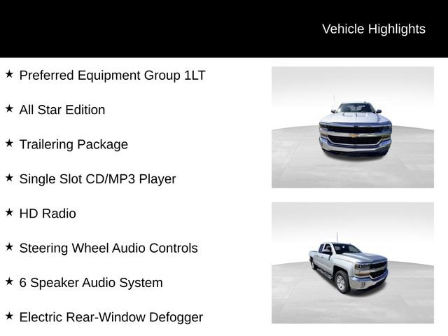Used 2018 Chevrolet Silverado 1500 LT w/ All Star Edition AWD/4WD image 13