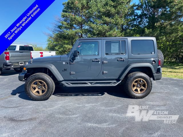 Used 2017 Jeep Wrangler Unlimited Sport AWD/4WD image 3