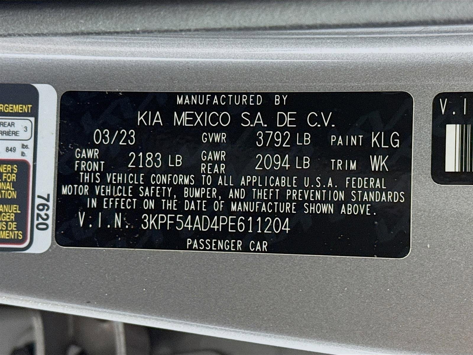 Certified 2023 Kia Forte GT-Line w/ GT-Line Technology Package image 30