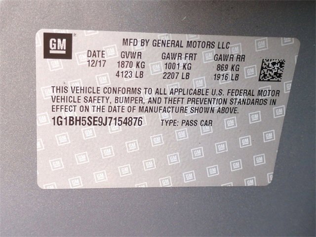 Certified 2018 Chevrolet Cruze LT image 35