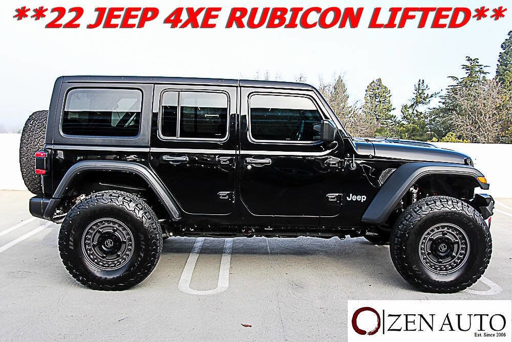 Used 2022 Jeep Wrangler Unlimited Rubicon 4xe w/ Cold Weather Group image 6