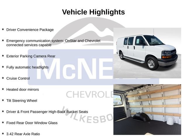 Used 2024 Chevrolet Express 2500 w/ Driver Convenience Package RWD image 10