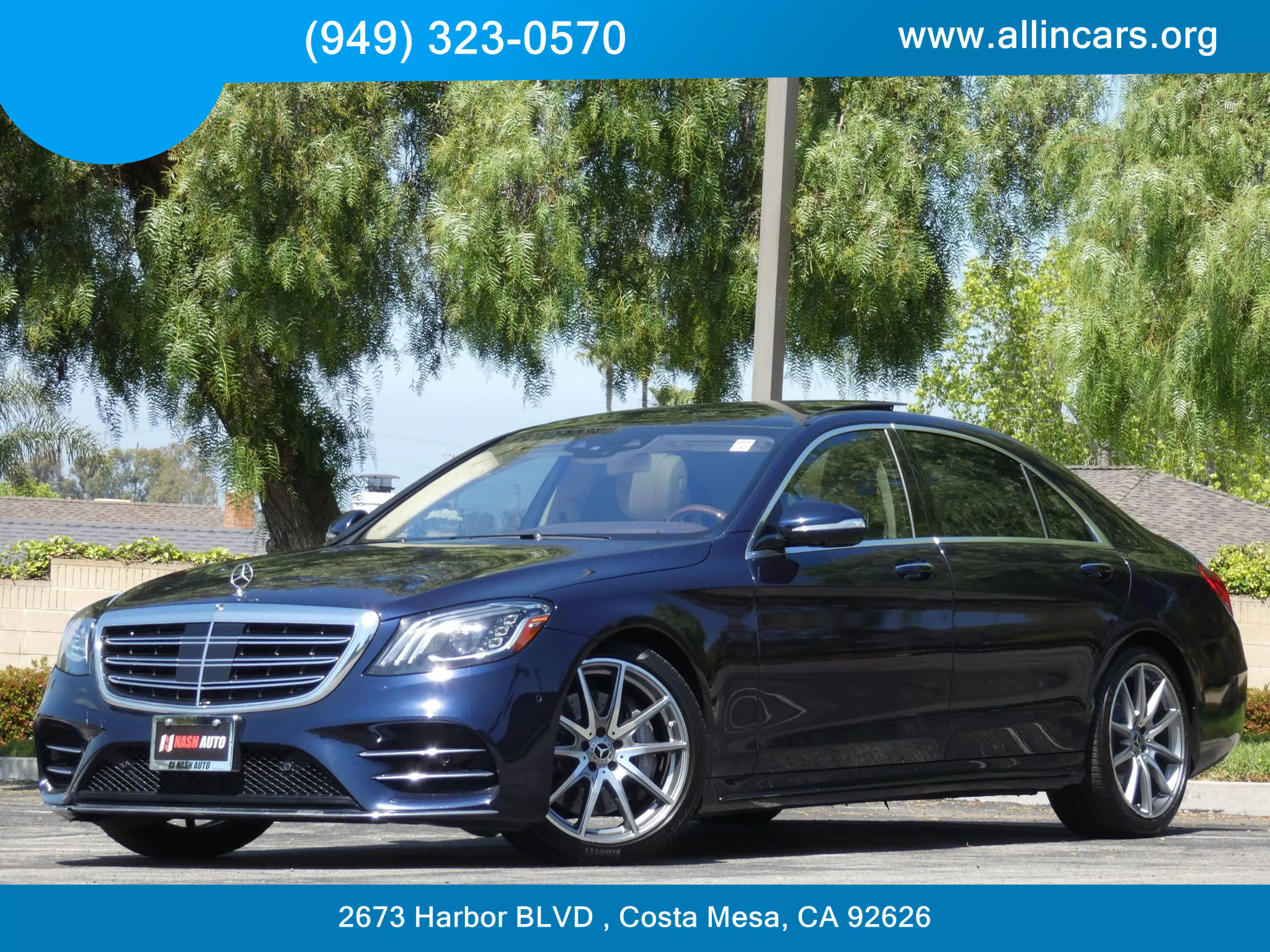 Used 2018 Mercedes-Benz S 560 Sedan image 3