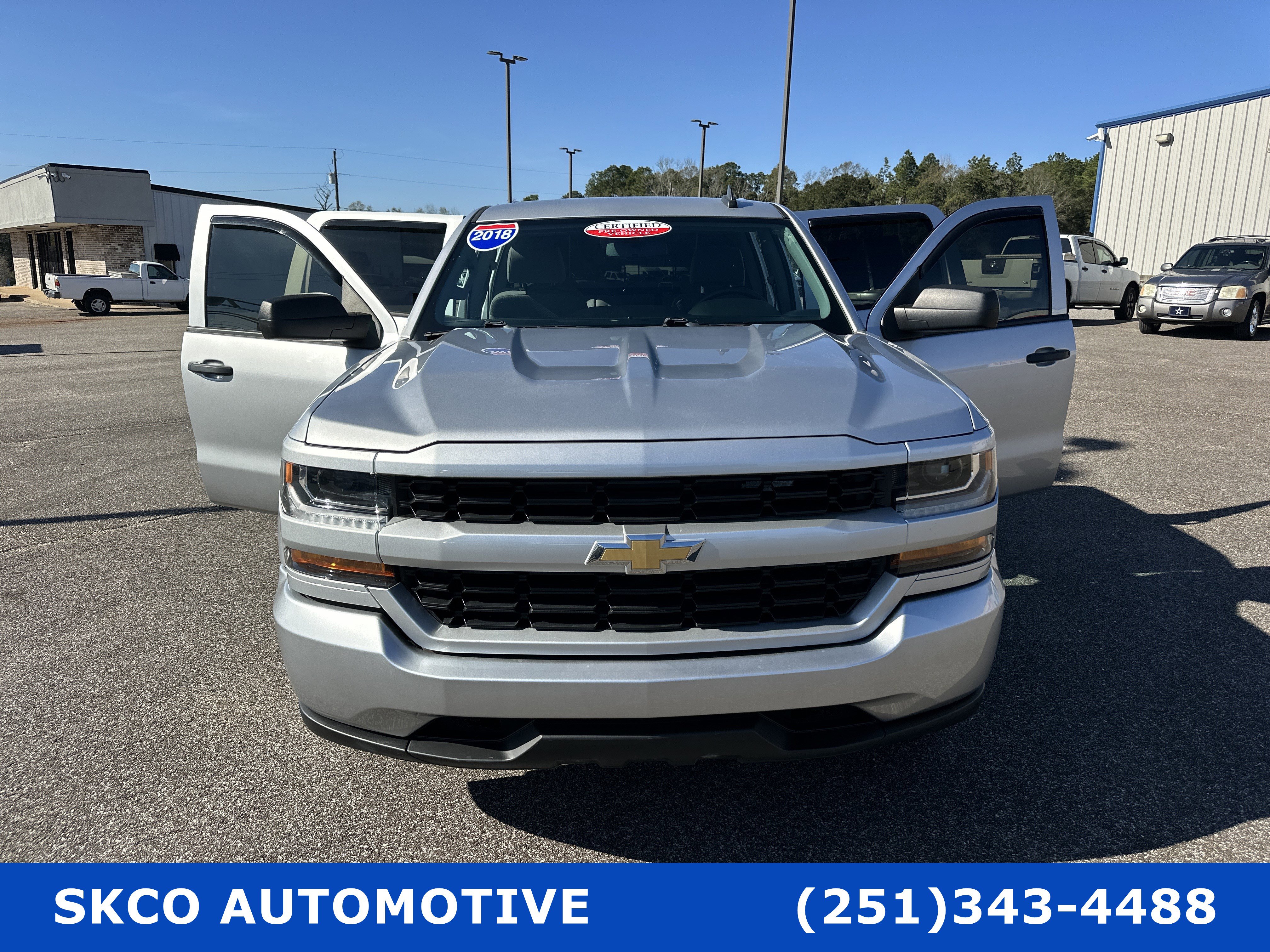 Used 2018 Chevrolet Silverado 1500 Custom w/ Custom Value Package image 30