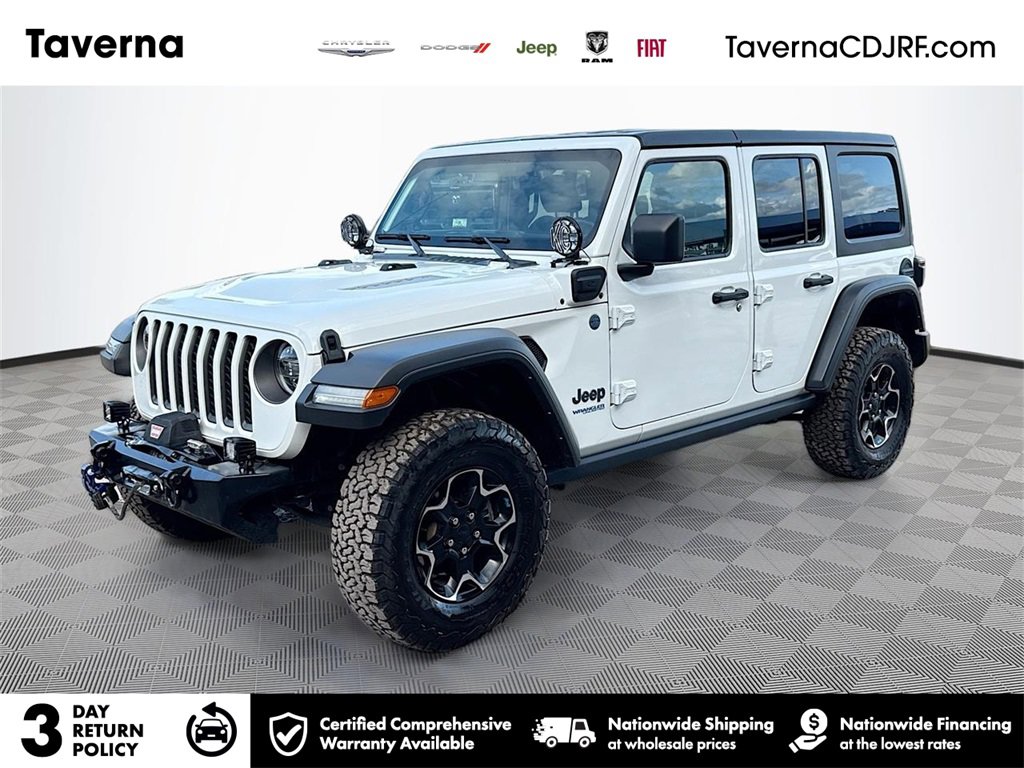 Used 2022 Jeep Wrangler Unlimited Rubicon 4xe w/ Cold Weather Group
