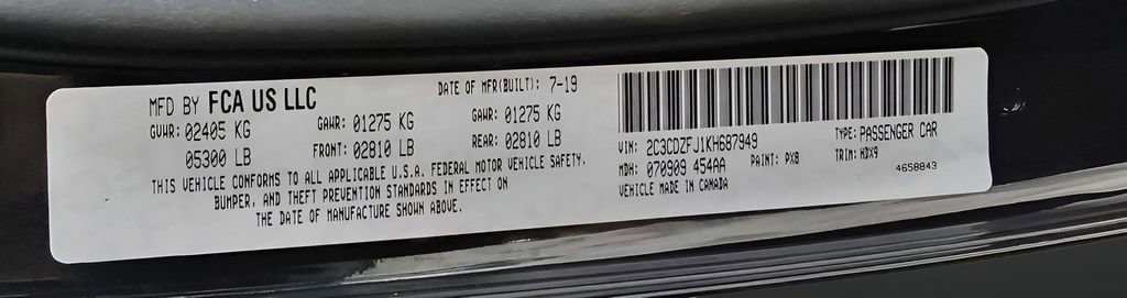 Used 2019 Dodge Challenger R/T Scat Pack w/ Shaker Package image 11