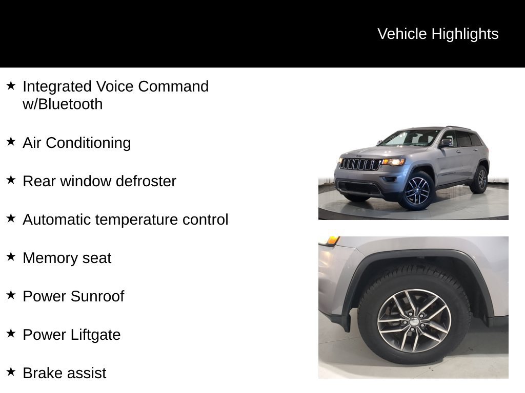 Used 2017 Jeep Grand Cherokee Limited AWD/4WD image 13