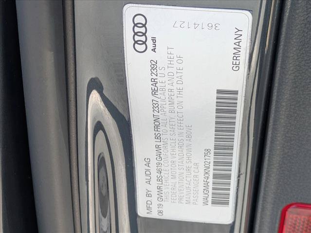 Used 2019 Audi A4 2.0T Premium FWD image 25