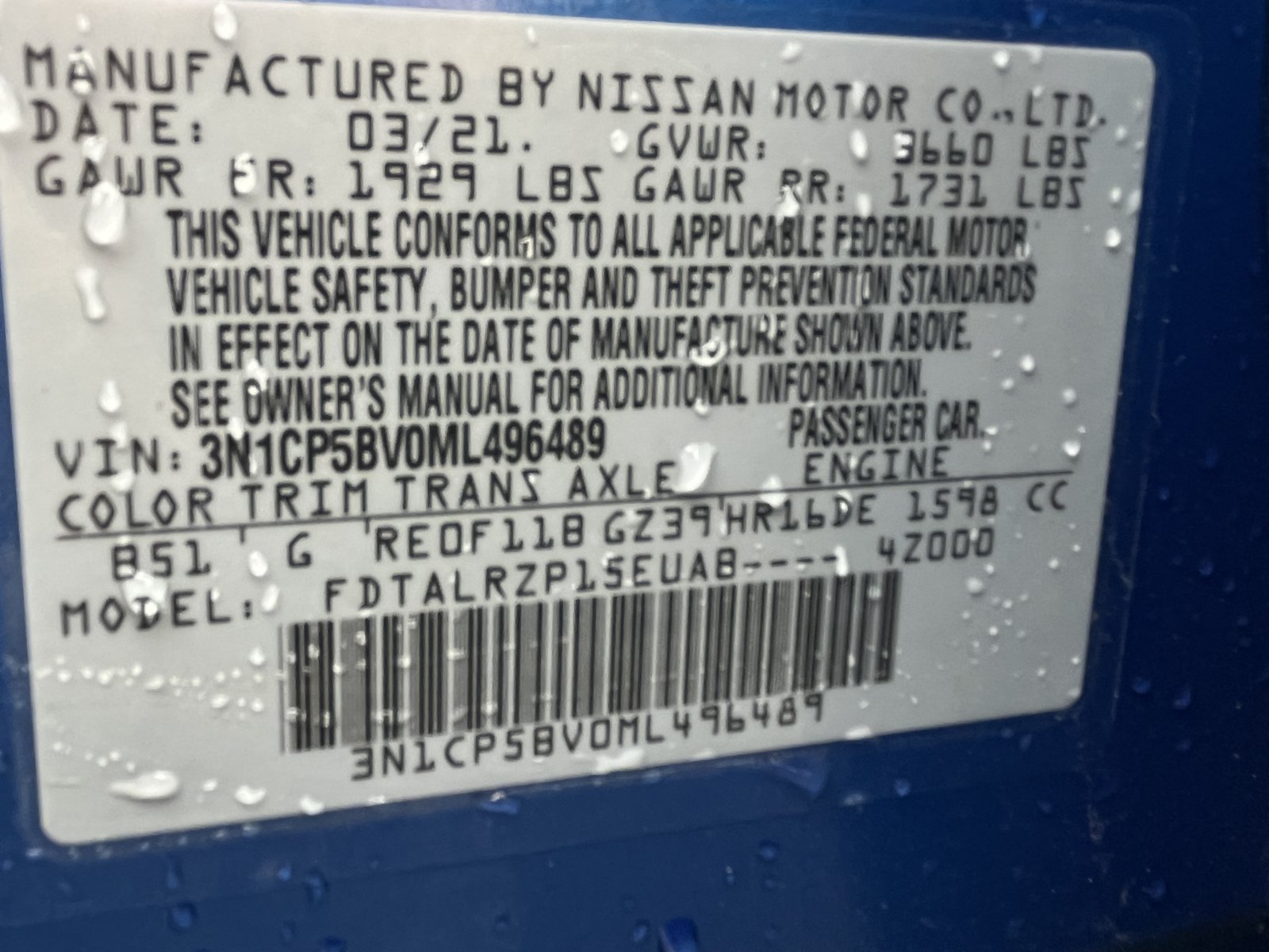 Used 2021 Nissan Kicks S FWD image 31