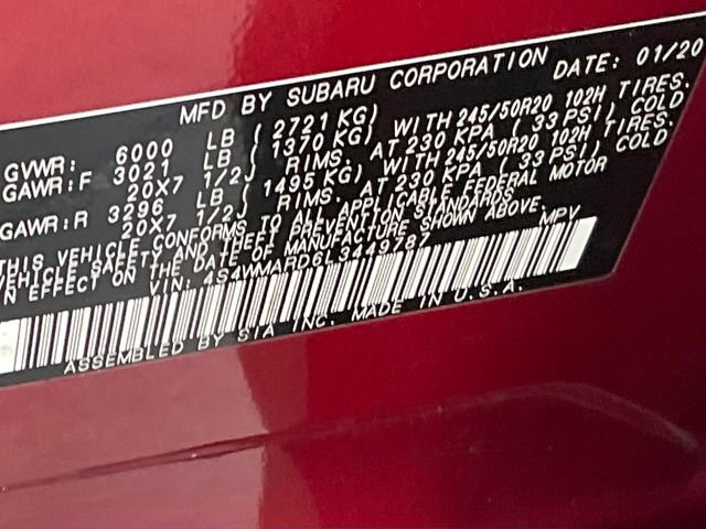 Used 2020 Subaru Ascent Touring w/ Popular Package #2A image 23