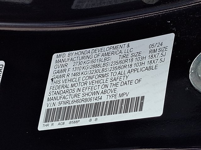 Used 2024 Honda Odyssey EX-L image 27