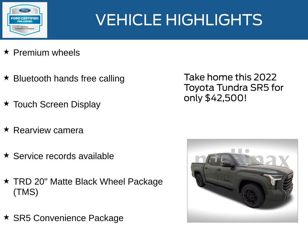 Used 2022 Toyota Tundra SR5 image 21