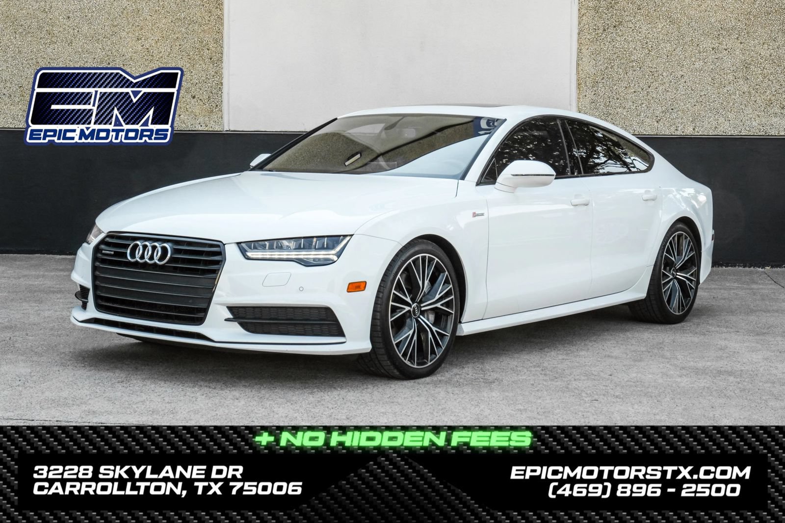 Used 2017 Audi A7 3.0T Premium Plus w/ Black Optic Package