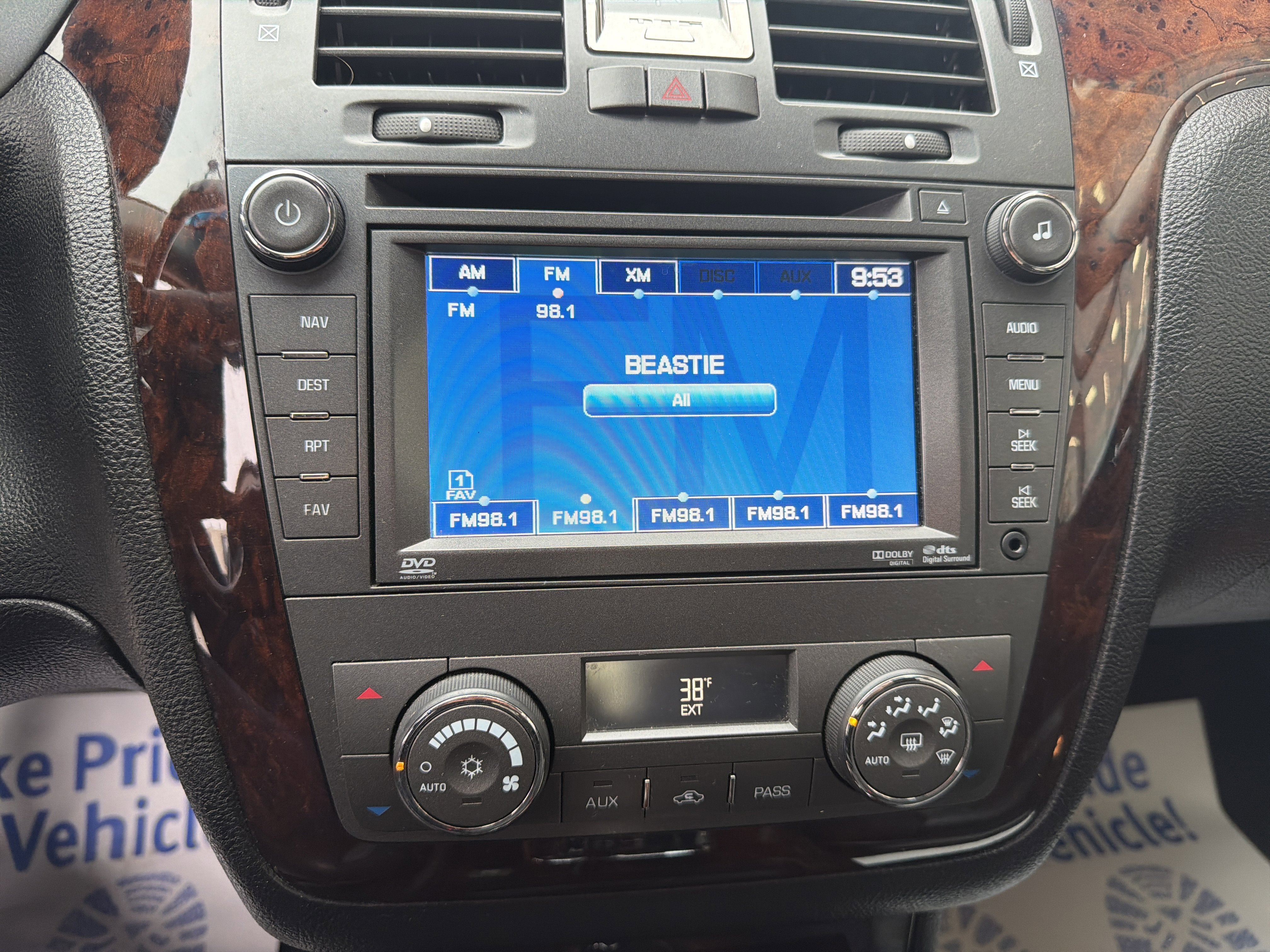 Certified 2011 Cadillac DTS Premium w/ Driver Awareness Package image 11