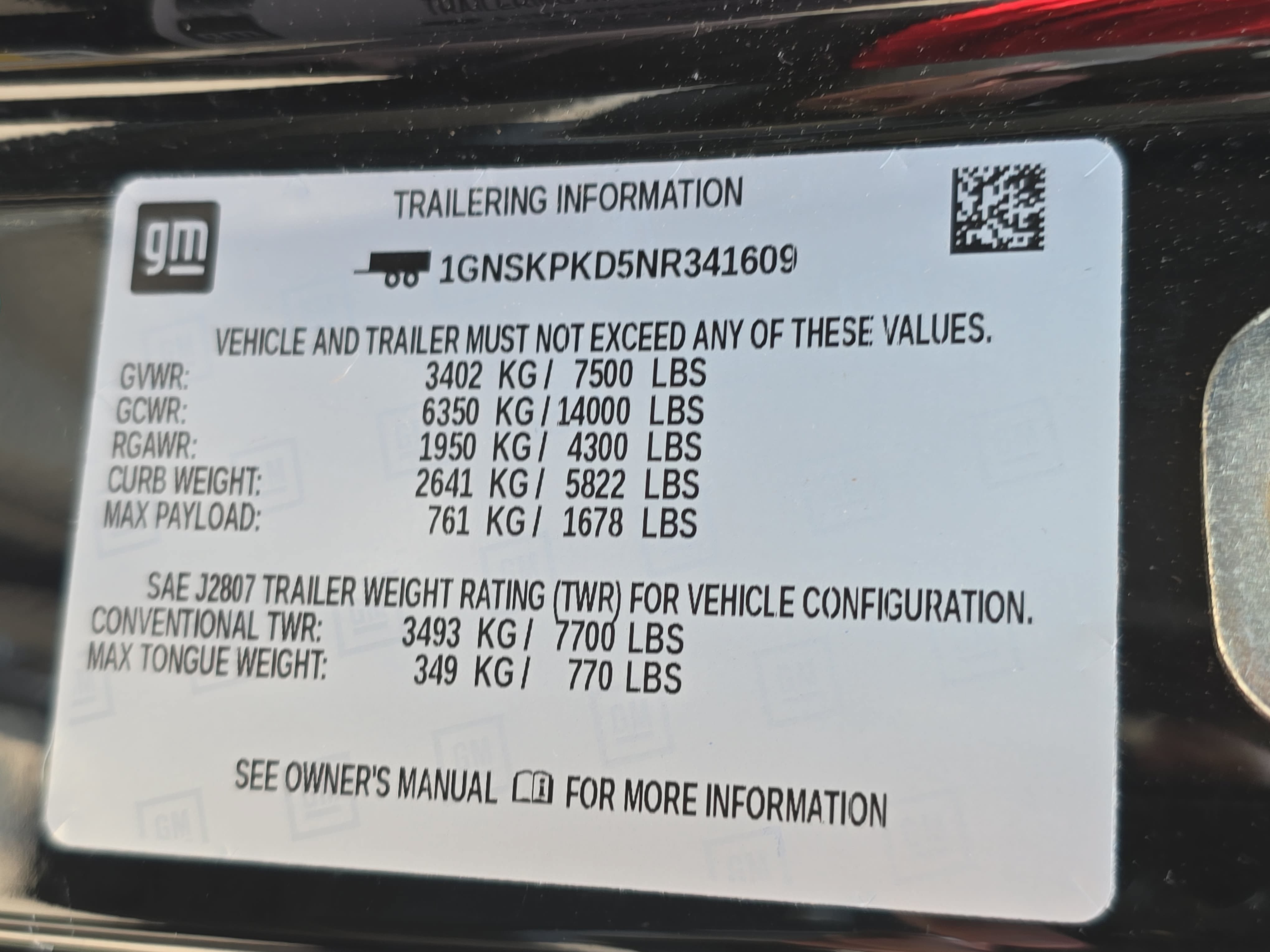 Used 2022 Chevrolet Tahoe Z71 w/ Luxury Package AWD/4WD image 36