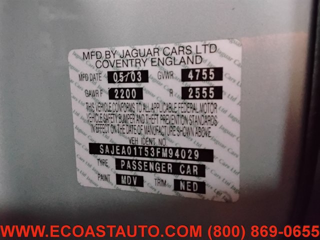 Used 2003 Jaguar S-TYPE 3.0 RWD image 18