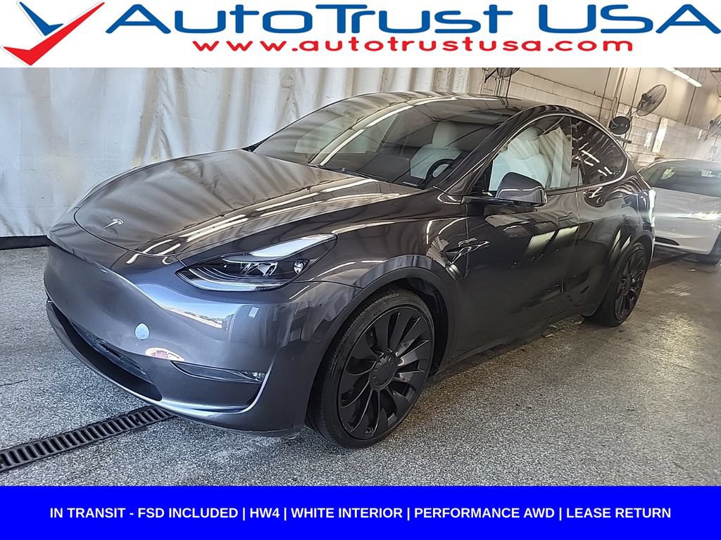 Used 2025 Tesla Model Y Performance AWD/4WD image 1