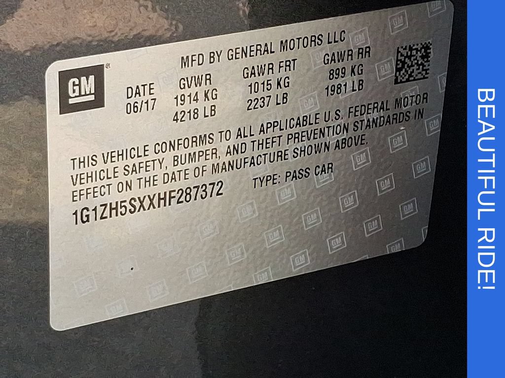 Certified 2017 Chevrolet Malibu Premier FWD image 26