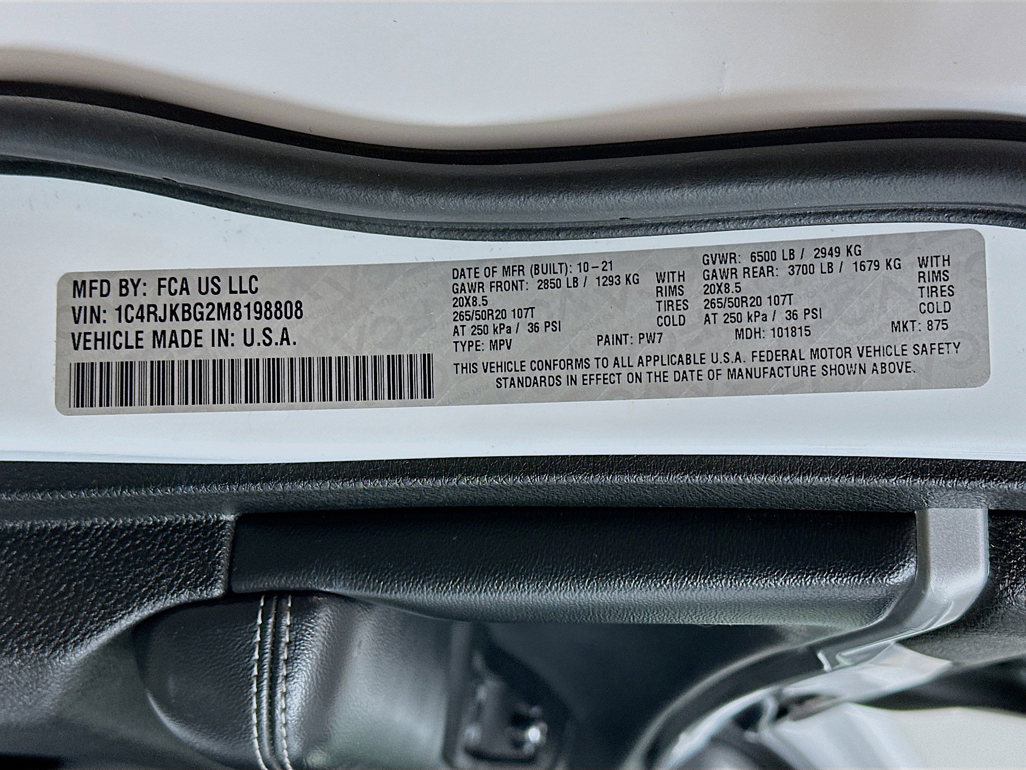 Used 2021 Jeep Grand Cherokee L Limited image 34