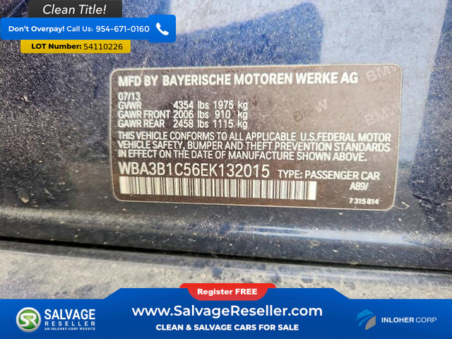 Used 2014 BMW 320i Sedan RWD image 16
