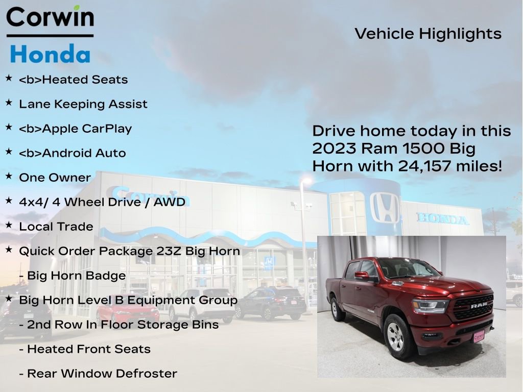 Used 2023 RAM 1500 Big Horn image 7