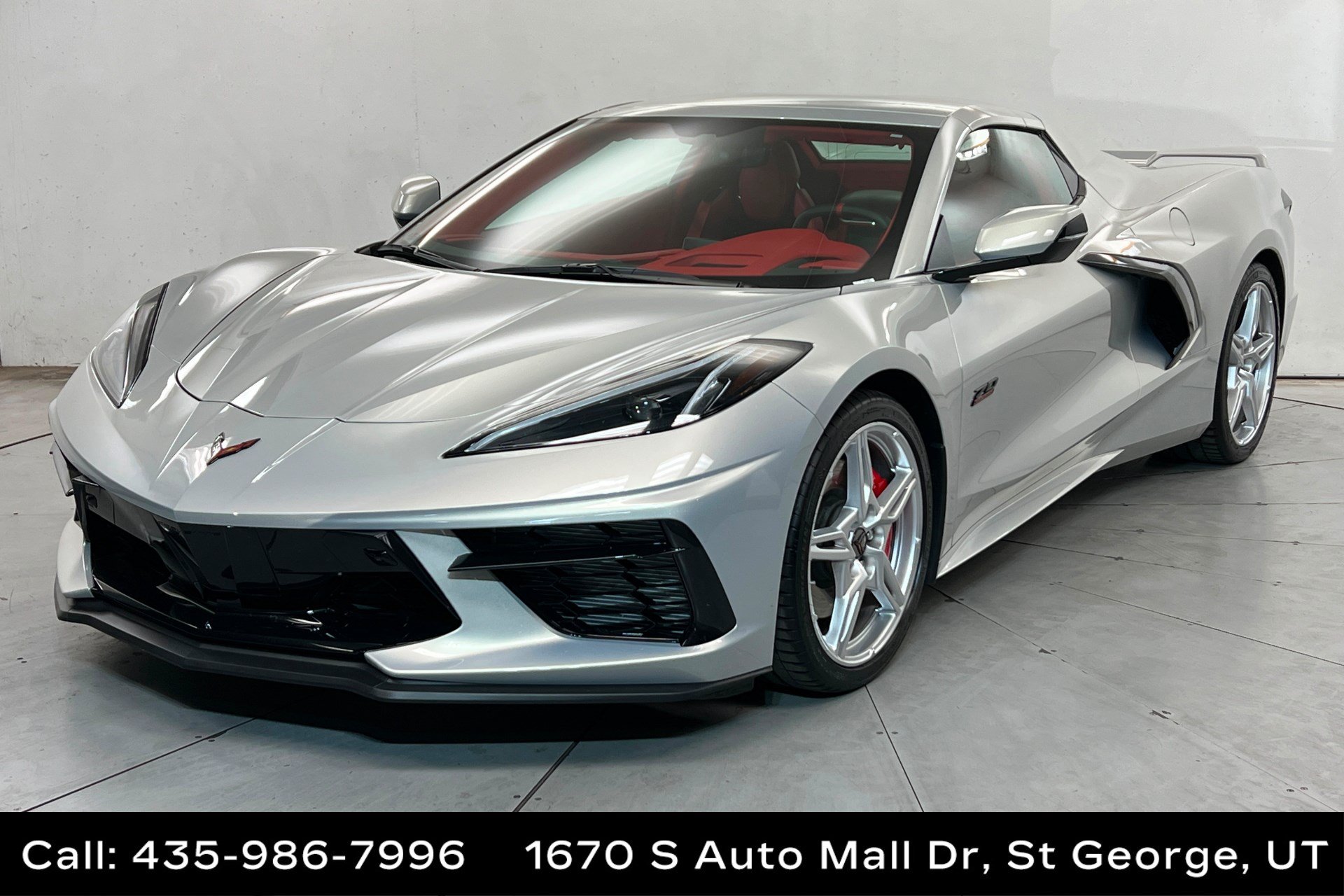 Used 2023 Chevrolet Corvette Stingray Premium Conv w/ Z51 Performance Package RWD image 1