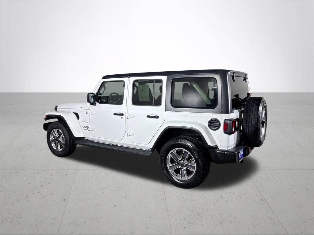 Used 2021 Jeep Wrangler Unlimited Sahara AWD/4WD image 8