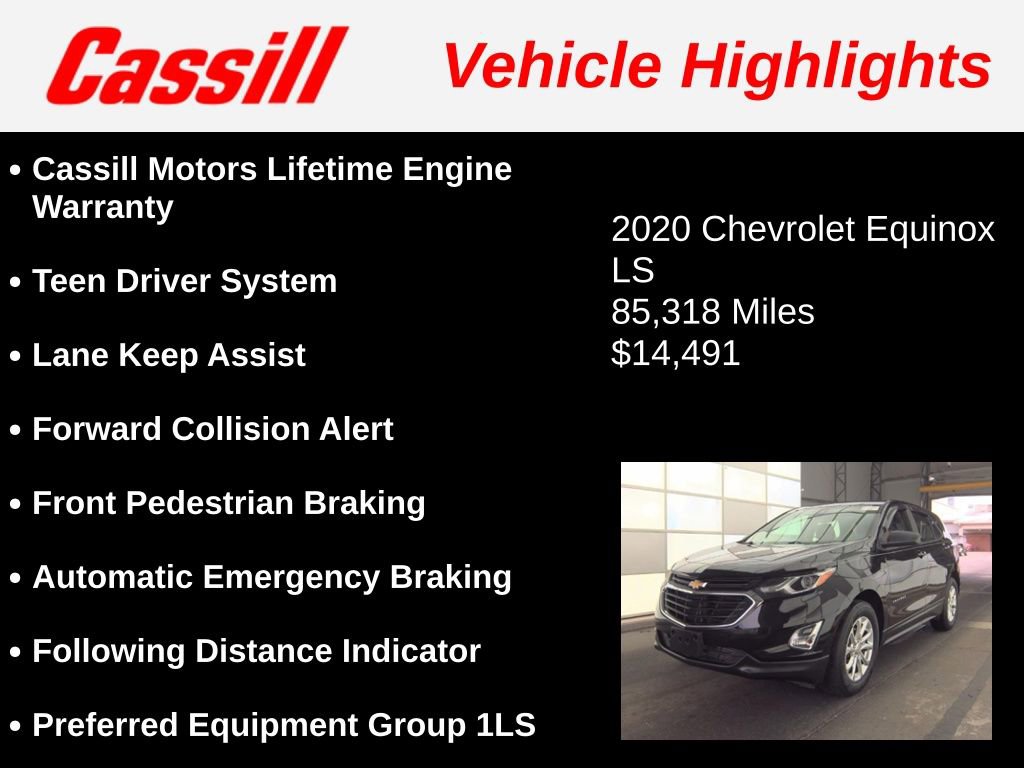 Used 2020 Chevrolet Equinox LS AWD/4WD image 3