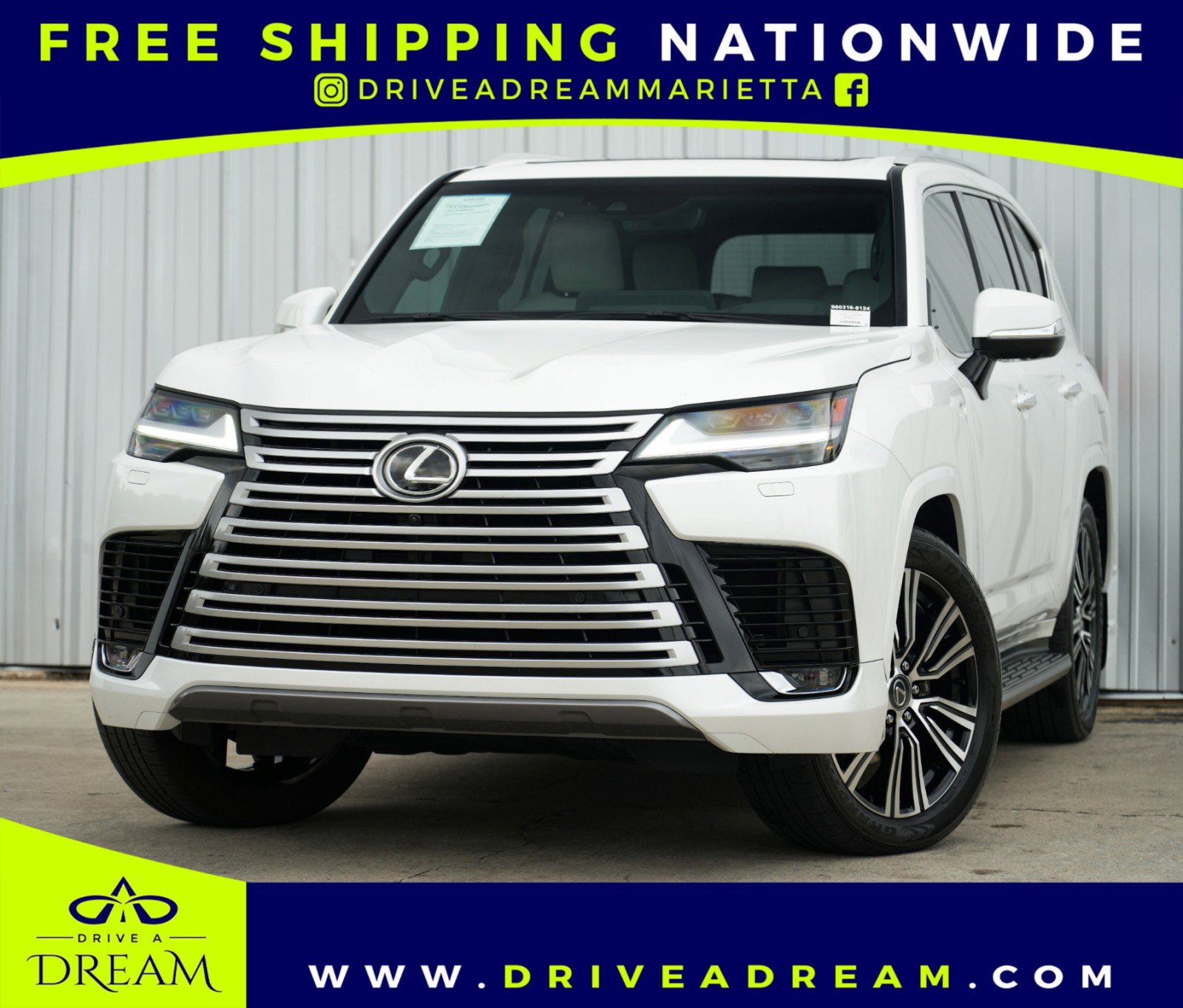 Used 2024 Lexus LX 600 4WD w/ Luxury Package