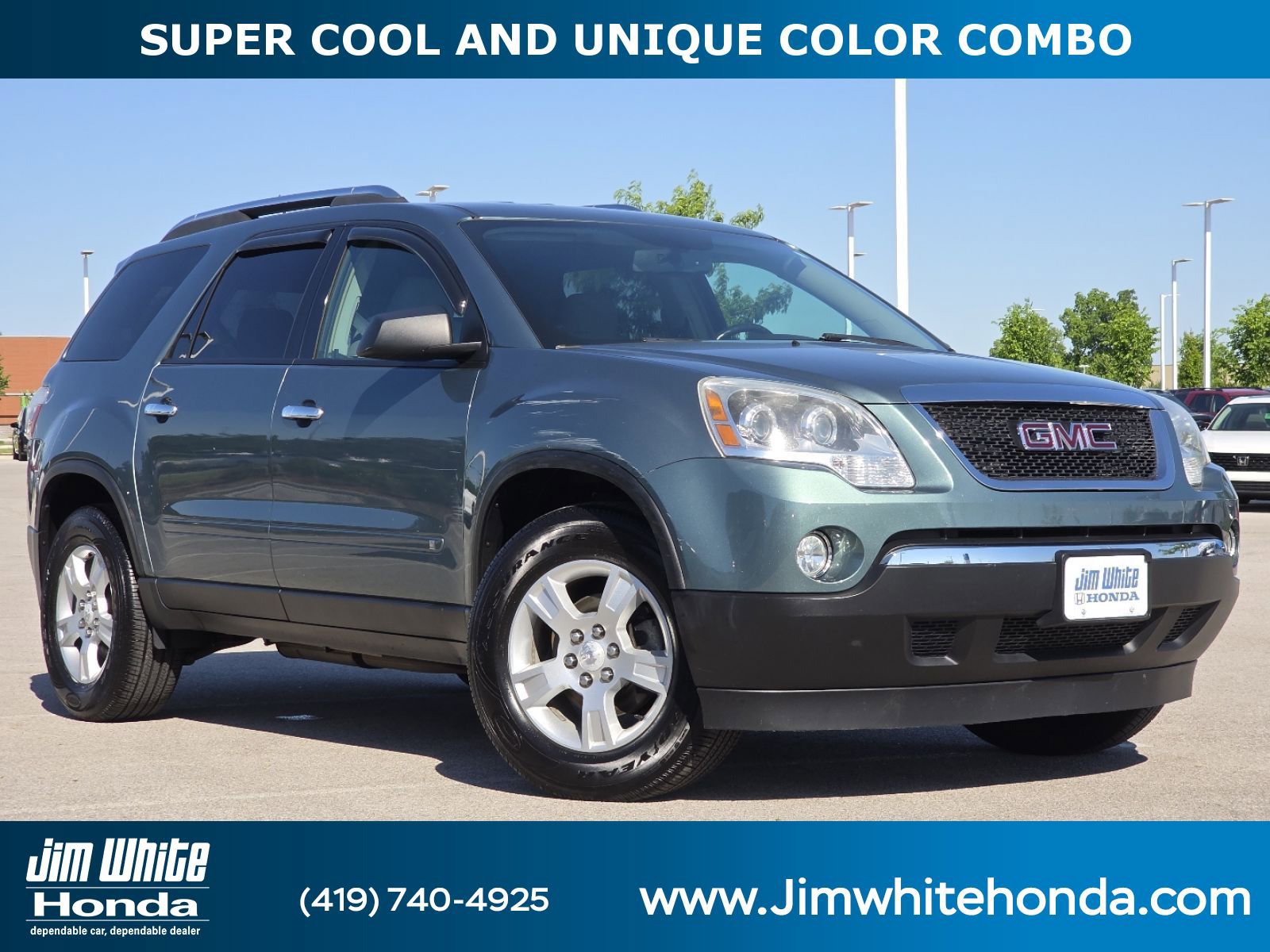 Used 2009 GMC Acadia SLE w/ Visibility Package FWD image 1
