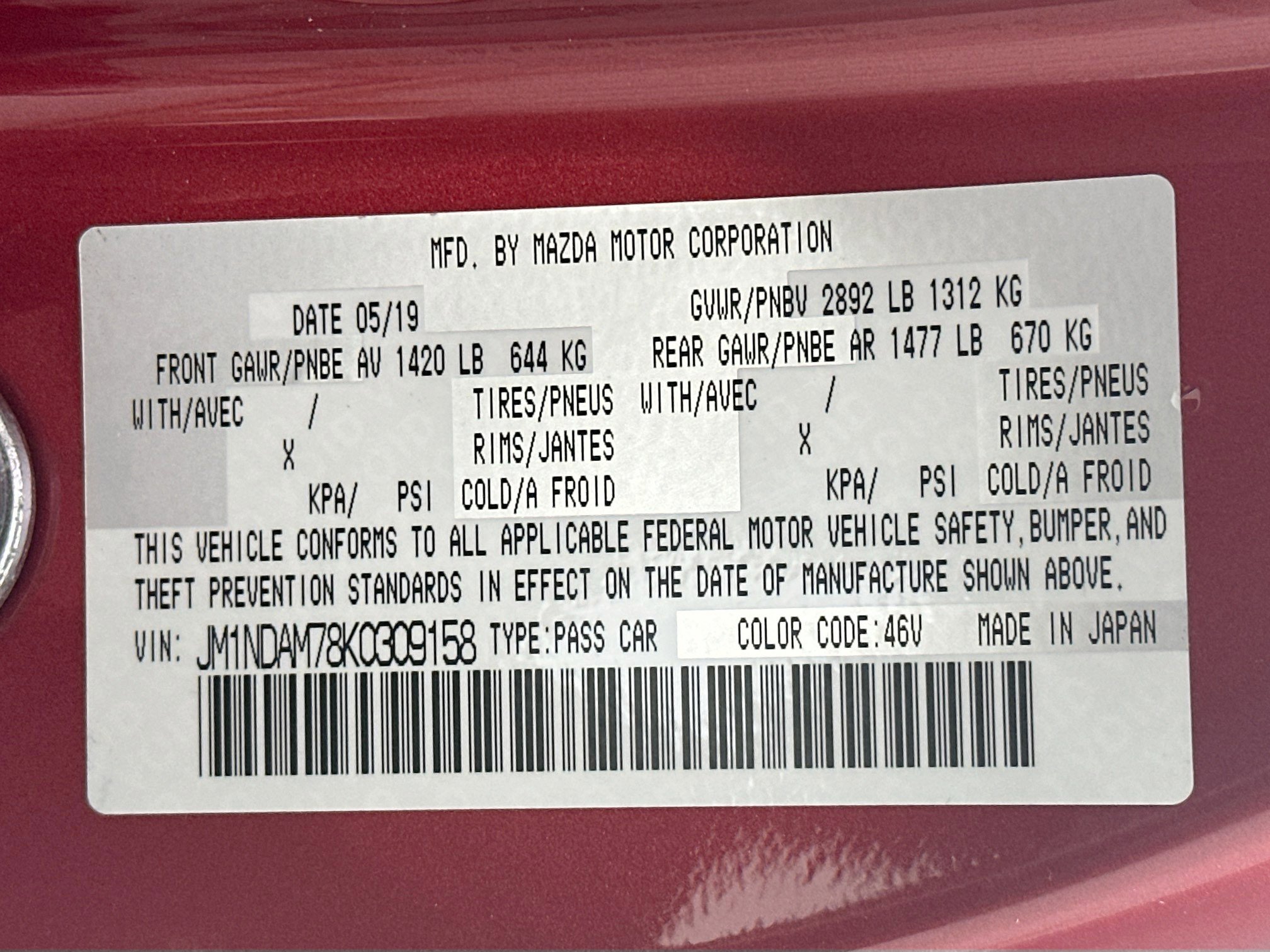 Used 2019 MAZDA MX-5 Miata RF Grand Touring image 29