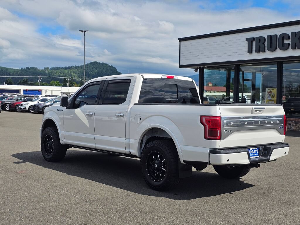 Used 2016 Ford F150 Platinum w/ Equipment Group 701A Luxury AWD/4WD image 2