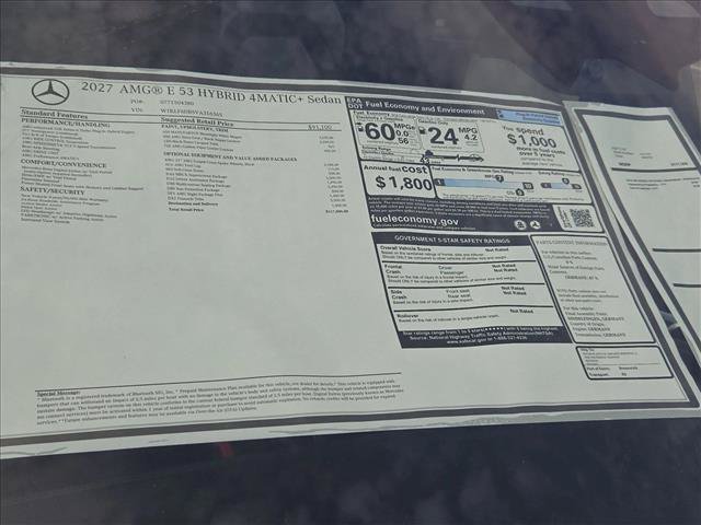 New 2027 Mercedes-Benz E 53 AMG e 4MATIC Sedan image 14