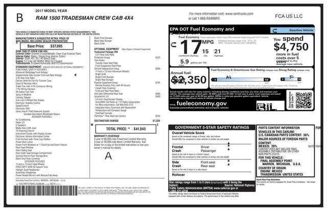 Used 2017 RAM 1500 Tradesman w/ Popular Equipment Group image 5