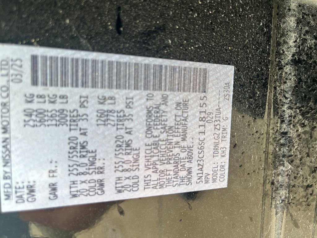 Certified 2025 Nissan Murano SL image 35