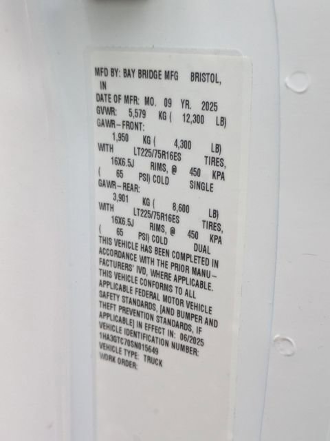 New 2025 Chevrolet Express 3500 w/ Power Convenience Package image 25