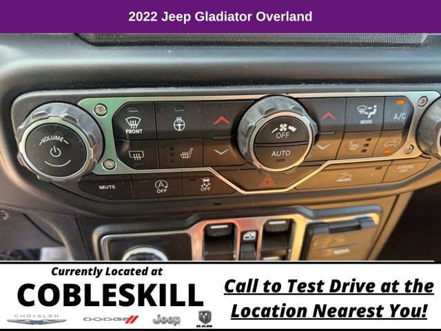 Used 2022 Jeep Gladiator Overland w/ Popular Equipment Package AWD/4WD image 25