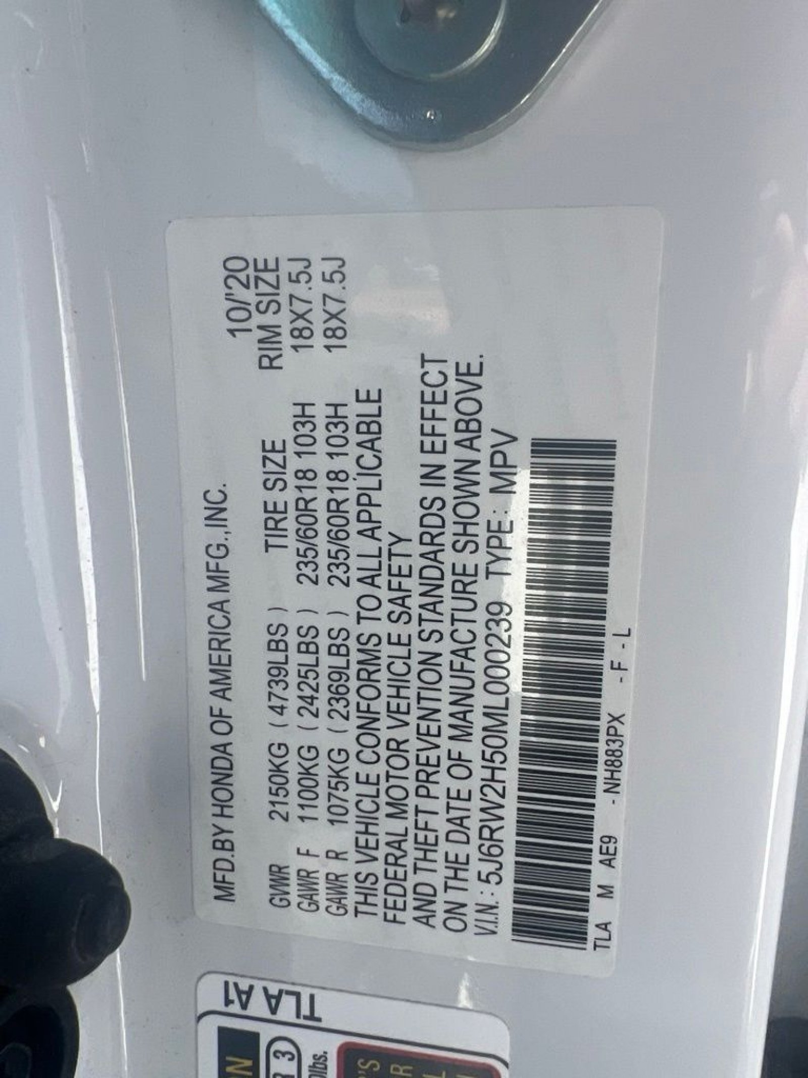 Used 2021 Honda CR-V EX image 21