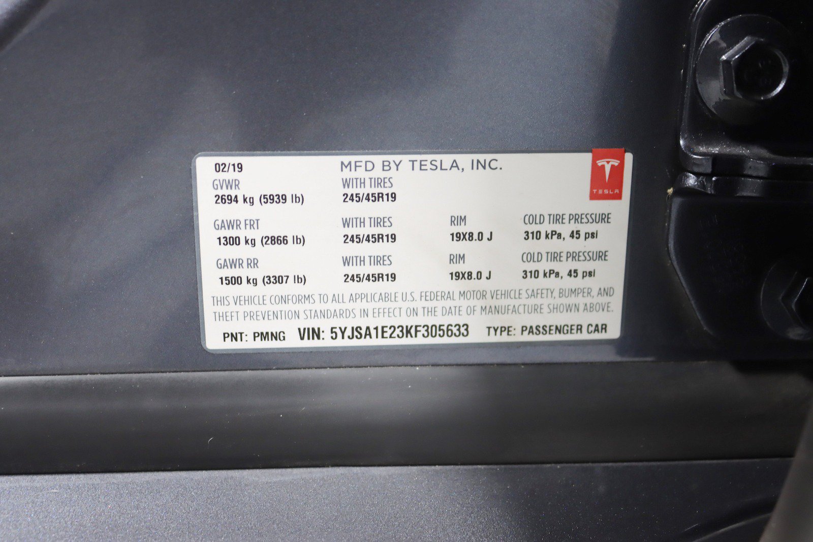 Used 2019 Tesla Model S 100D AWD/4WD image 39