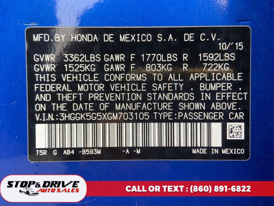 Used 2016 Honda Fit LX image 18