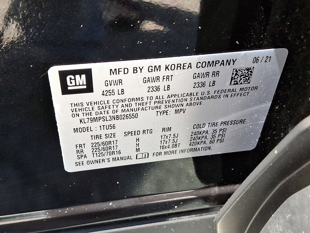 Used 2022 Chevrolet TrailBlazer LT w/ Driver Confidence Package FWD image 29
