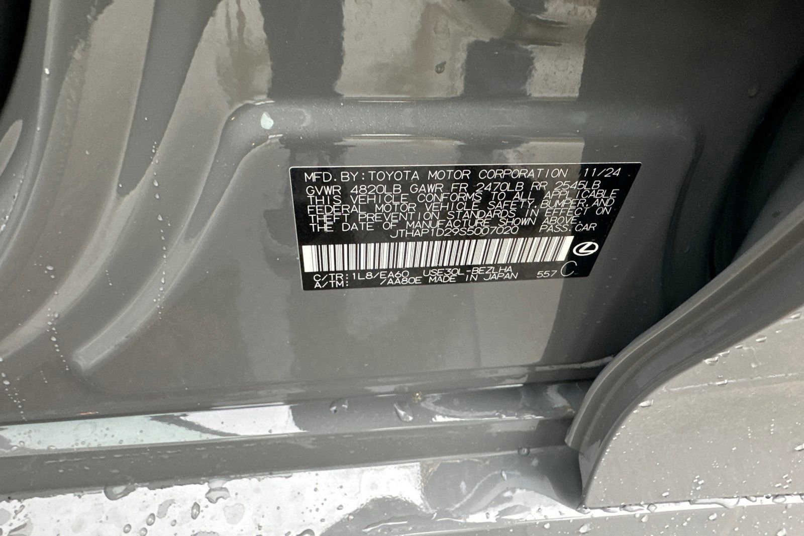 Used 2025 Lexus IS 500 image 30