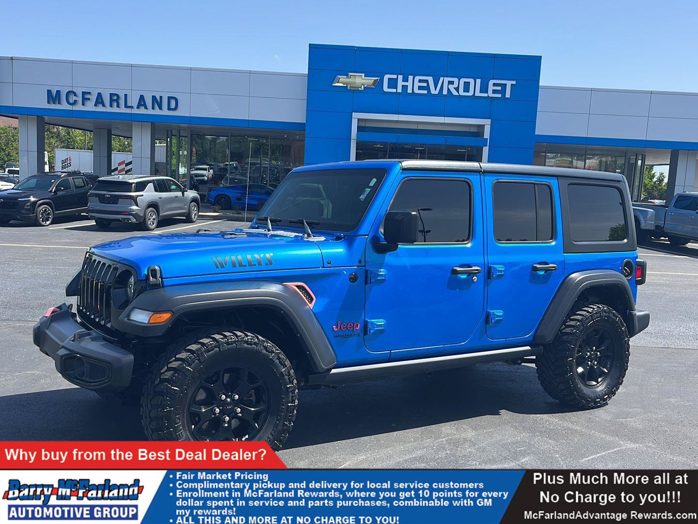 Used 2021 Jeep Wrangler Unlimited Sport AWD/4WD image 1