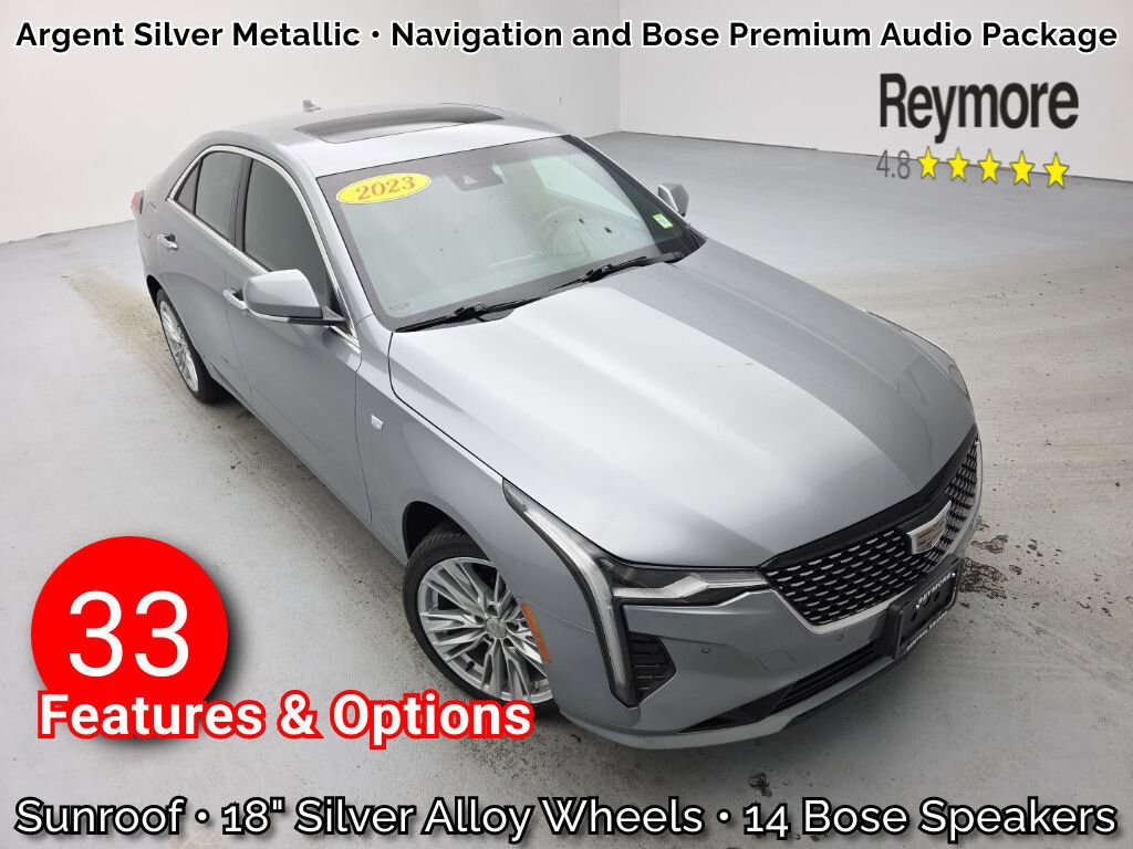 Certified 2023 Cadillac CT4 Premium Luxury image 1