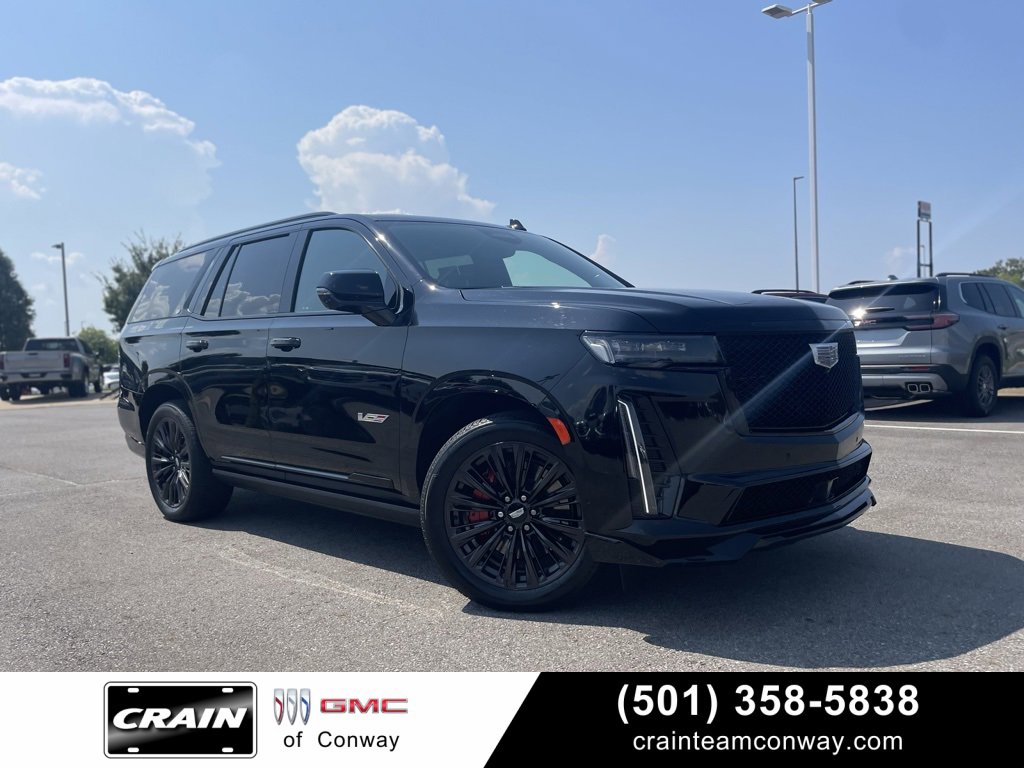 Used 2024 Cadillac Escalade V w/ LPO, ONYX Package image 1