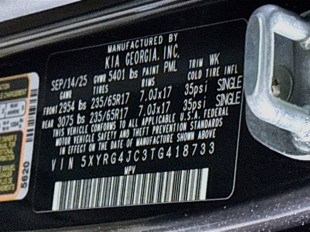 Certified 2026 Kia Sorento LX FWD image 25